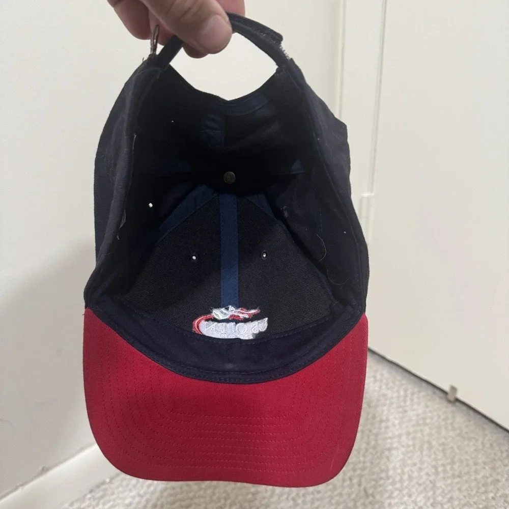 US Open Tennis Hat Cap Strap Back One Size USTA Mens 2009 Flame Ball Sports